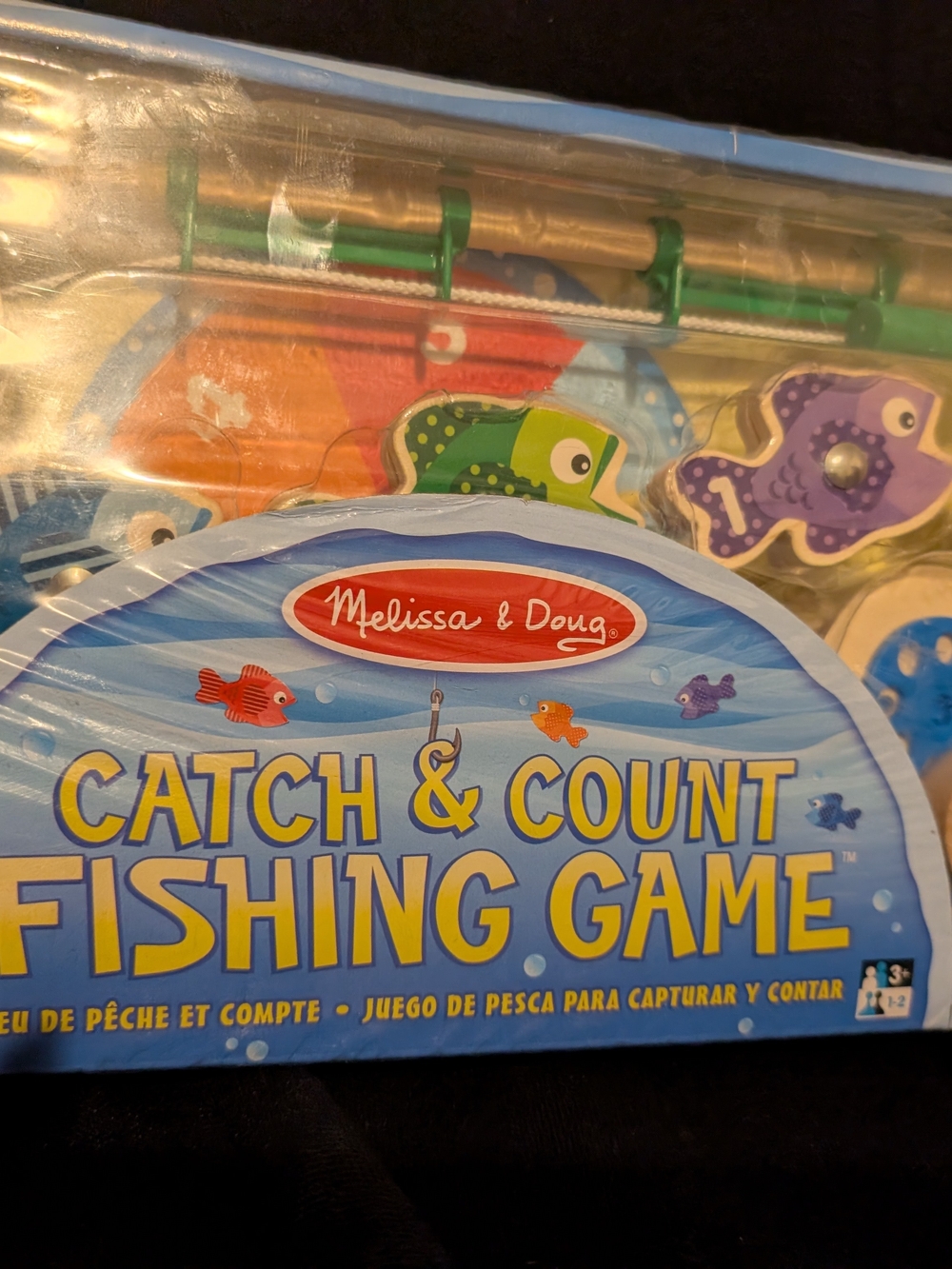 Melissa & Doug Catch & Count Fishing Game - Blue